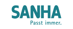 Logo des Rohrleitungssystem-Spezialisten Sanha